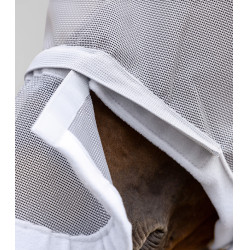 Masque anti-mouche WaldhausenPremium protection oreilles et chanfrein Zilvergrijs