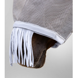 Masque anti-mouche WaldhausenPremium protection oreilles et chanfrein Zilvergrijs