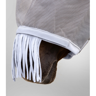 Masque anti-mouche WaldhausenPremium protection oreilles et chanfrein Zilvergrijs