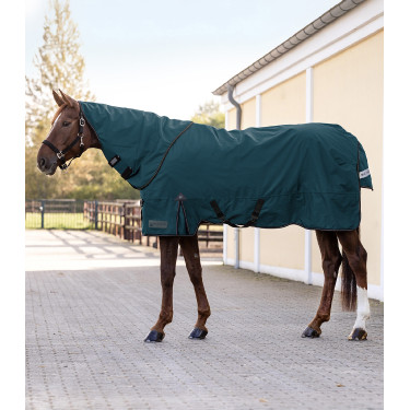 Buitenhalsstuk Waldhausen 600D Light Petrolblauw