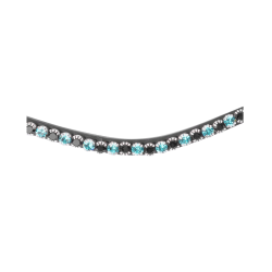 Frontal Glam noir X-Line Waldhausen Noir / bleu pétrole / noir Frontal Glam noir X-Line Waldhausen Noir / bleu pétrole / noir