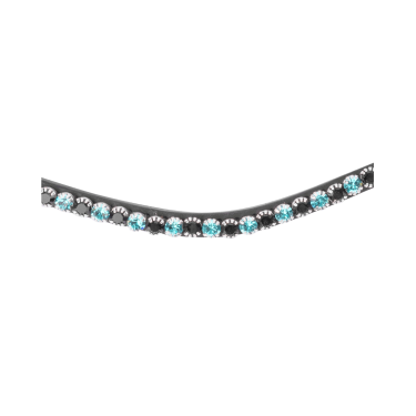 Frontal Glam noir X-Line Waldhausen Noir / bleu pétrole / noir Frontal Glam noir X-Line Waldhausen Noir / bleu pétrole / noir