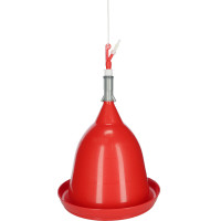 Automatische drinkbak voor pluimvee Kerbl Hobbyfarming Rood