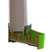 Verwarmde drinkbak voor kleine dieren NoFrost Superior 2.0 Kerbl Hobbyfarming Groen Verwarmde drinkbak voor kleine dieren NoFrost Superior 2.0 Kerbl Hobbyfarming Groen