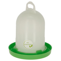 Kunststof drinkbak Kerbl Hobbyfarming Wit / groen