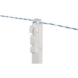 PVC Premium weidepaal AKO Wit PVC Premium weidepaal AKO Wit