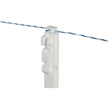 PVC Premium weidepaal AKO Wit PVC Premium weidepaal AKO Wit