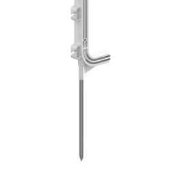 PVC Premium weidepaal AKO Wit PVC Premium weidepaal AKO Wit