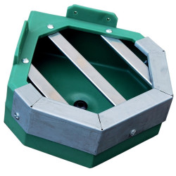Mangeoire d'angle La Gee 21 L Mangeoire d'angle La Gee 21 L