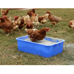 Bac en plastique universel Kerbl Hobbyfarming Bleu