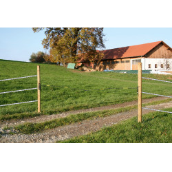 Vervangingsbalk Electro Gate AKO Zwart