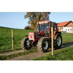 Vervangingsbalk Electro Gate AKO Zwart