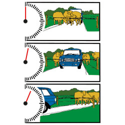 Barre de rechange Electro Gate AKO Noir