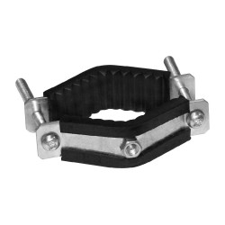Bride de fixation pour piquets ronds Kerbl