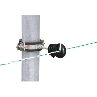 Bevestigingsriem voor ronde palen Kerbl Zwart