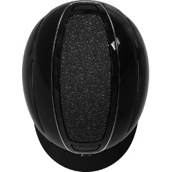 Casque d'équitation Elite Covalliero Laqué noir Casque d'équitation Elite Covalliero Laqué noir