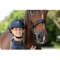 Casque d'équitation Elite Polo Covalliero Noir Casque d'équitation Elite Polo Covalliero Noir