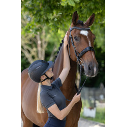 Casque d'équitation Elite Polo Covalliero Noir Casque d'équitation Elite Polo Covalliero Noir