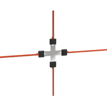 Connecteur croisé pour fil Litzclip® AKO