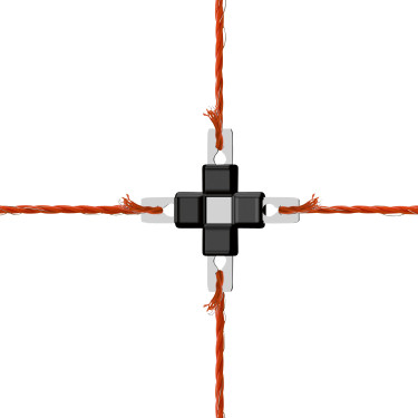 Connecteur croisé pour fil Litzclip® AKO Connecteur croisé pour fil Litzclip® AKO