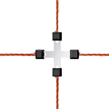 Connecteur croisé pour fil Litzclip® AKO Connecteur croisé pour fil Litzclip® AKO