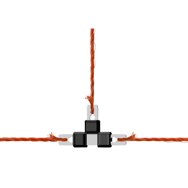 Connecteur en T pour fil Litzclip® AKO Connecteur en T pour fil Litzclip® AKO