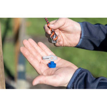 Connecteur rapide cordelettes/fils AKO