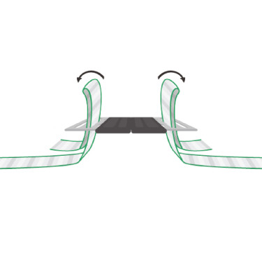 Connecteur ruban Litzclip® AKO