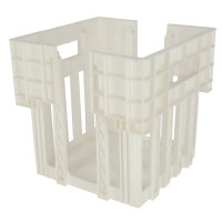 Conteneur de stockage et d’empilage des supports pour œufs Kerbl Hobbyfarming Blanc Conteneur de stockage et d’empilage des supports pour œufs Kerbl Hobbyfarming Blanc
