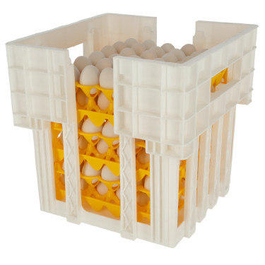 Conteneur de stockage et d’empilage des supports pour œufs Kerbl Hobbyfarming Conteneur de stockage et d’empilage des supports pour œufs Kerbl Hobbyfarming