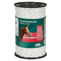 EconomyLine AKO hechtkoord voor afrastering met kruiswinding Wit