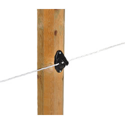 Cordelette de clôture à enroulement croisé EconomyLine AKO Blanc