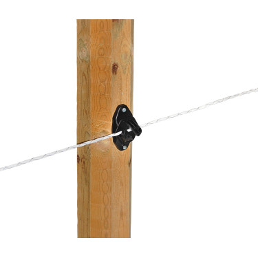 EconomyLine AKO hechtkoord voor afrastering met kruiswinding Wit EconomyLine AKO hechtkoord voor afrastering met kruiswinding Wit