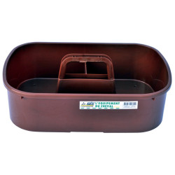 Bac de pansage La Gee Caramel Marron