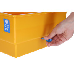 Couveuse Covatutto 24 ECO Kerbl Hobbyfarming Jaune