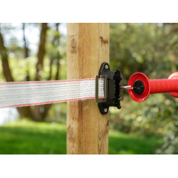 Départ de l’isolateur à ruban Premium AKO Noir Départ de l’isolateur à ruban Premium AKO Noir