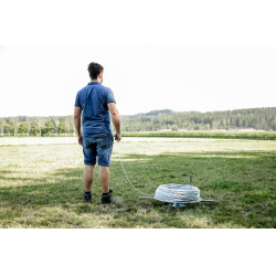 Dérouleur pour fil Vario AKO Gris