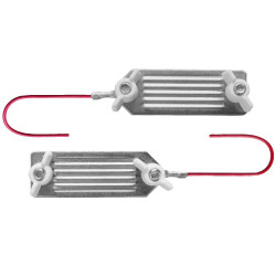 Dubbele connector koord / lint AKO