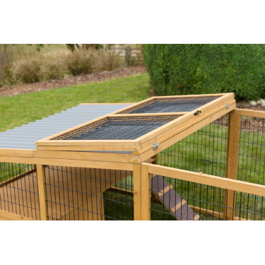 Enclos d’extérieur avec dispositif antifugue Kerbl Hobbyfarming Enclos d’extérieur avec dispositif antifugue Kerbl Hobbyfarming