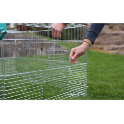 Enclos extérieur avec dispositif antifugue pour jeunes animaux Kerbl Hobbyfarming Enclos extérieur avec dispositif antifugue pour jeunes animaux Kerbl Hobbyfarming