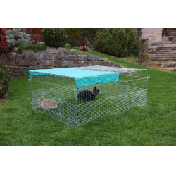 Enclos extérieur avec dispositif antifugue pour jeunes animaux Kerbl Hobbyfarming Enclos extérieur avec dispositif antifugue pour jeunes animaux Kerbl Hobbyfarming