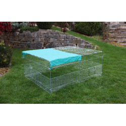 Enclos extérieur avec dispositif antifugue pour jeunes animaux Kerbl Hobbyfarming Enclos extérieur avec dispositif antifugue pour jeunes animaux Kerbl Hobbyfarming