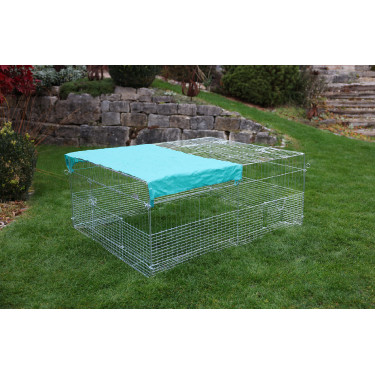 Enclos extérieur avec dispositif antifugue pour jeunes animaux Kerbl Hobbyfarming Enclos extérieur avec dispositif antifugue pour jeunes animaux Kerbl Hobbyfarming