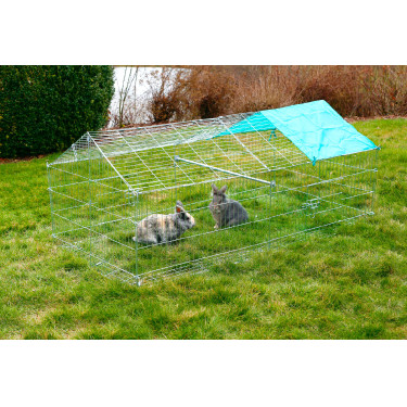 Enclos extérieur pour rongeur avec dispositif antifugue Kerbl Hobbyfarming Enclos extérieur pour rongeur avec dispositif antifugue Kerbl Hobbyfarming