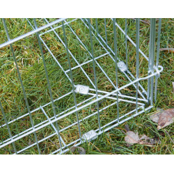 Enclos extérieur pour rongeur avec dispositif antifugue Kerbl Hobbyfarming