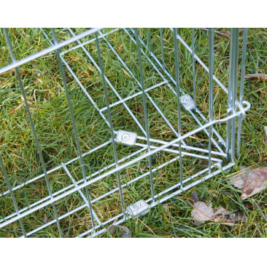 Enclos extérieur pour rongeur avec dispositif antifugue Kerbl Hobbyfarming