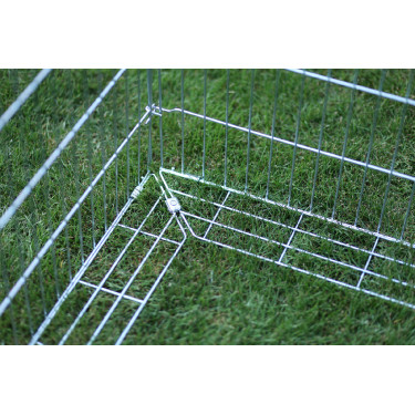 Enclos extérieur pour rongeur avec dispositif antifugue Kerbl Hobbyfarming