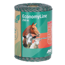 Fil de clôture EconomyLine AKO Vert / gris