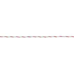 Fil de clôture TopLine Plus AKO Blanc / rouge Fil de clôture TopLine Plus AKO Blanc / rouge