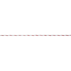 AKO TopLine Plus afrasteringsdraad Wit / rood AKO TopLine Plus afrasteringsdraad Wit / rood